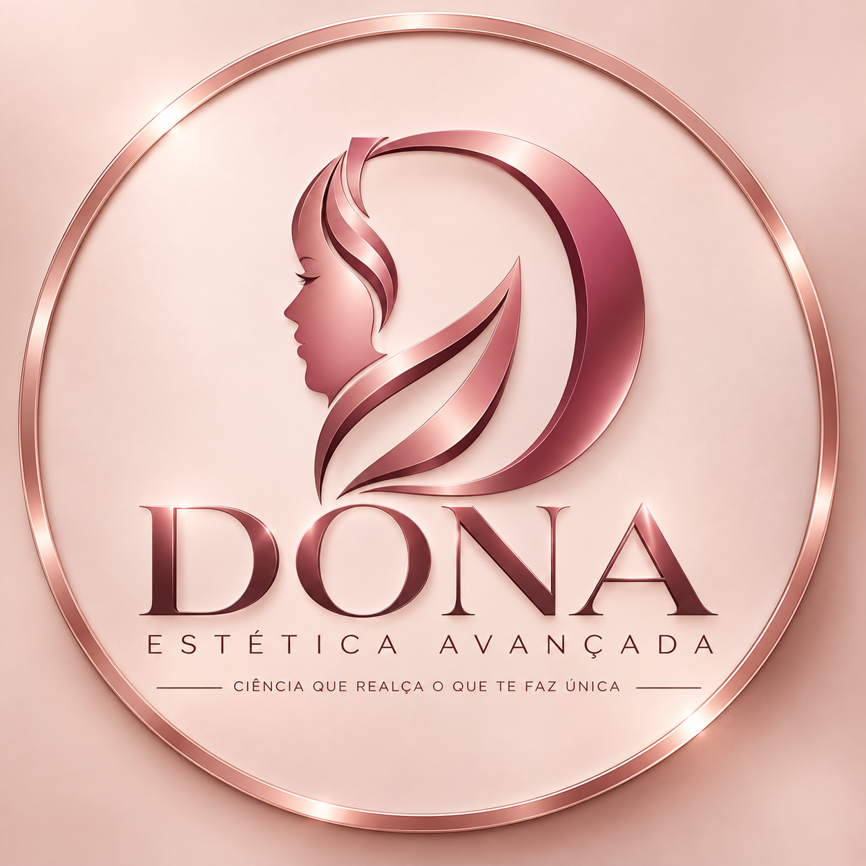Dona Estética Avançada logo presentation